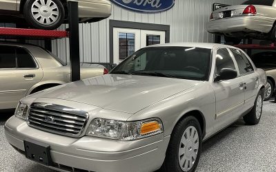 2010 Ford Crown Victoria POLICE INTERCEPTOR P7B – $12,900