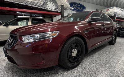 2018 Ford Taurus Police Interceptor 3.7 / AWD – $12,950