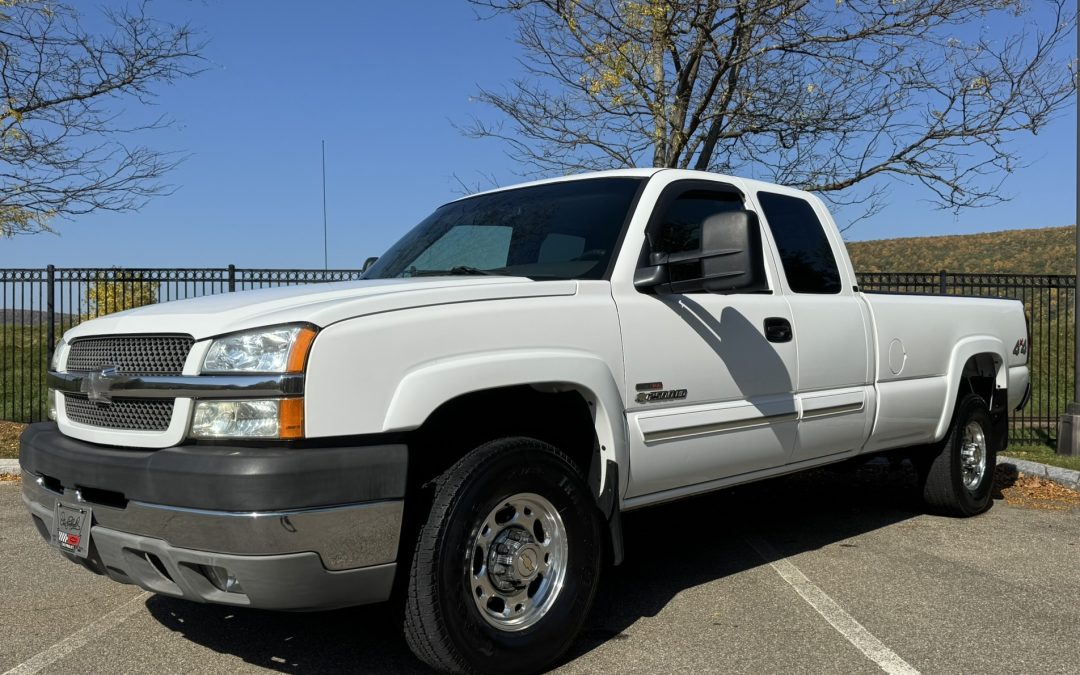 2003 Chevy Silverado 2500HD LS Extended Cab Long Bed LB7 Duramax diesel – 4WD – $31,900